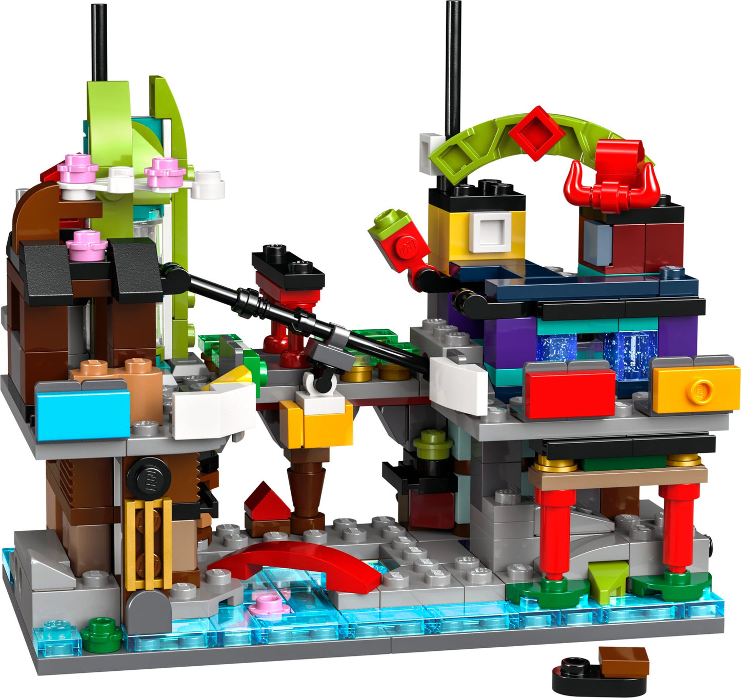 LEGO® Ninjago 40706 Mikromodell der Märkte von NINJAGO® City