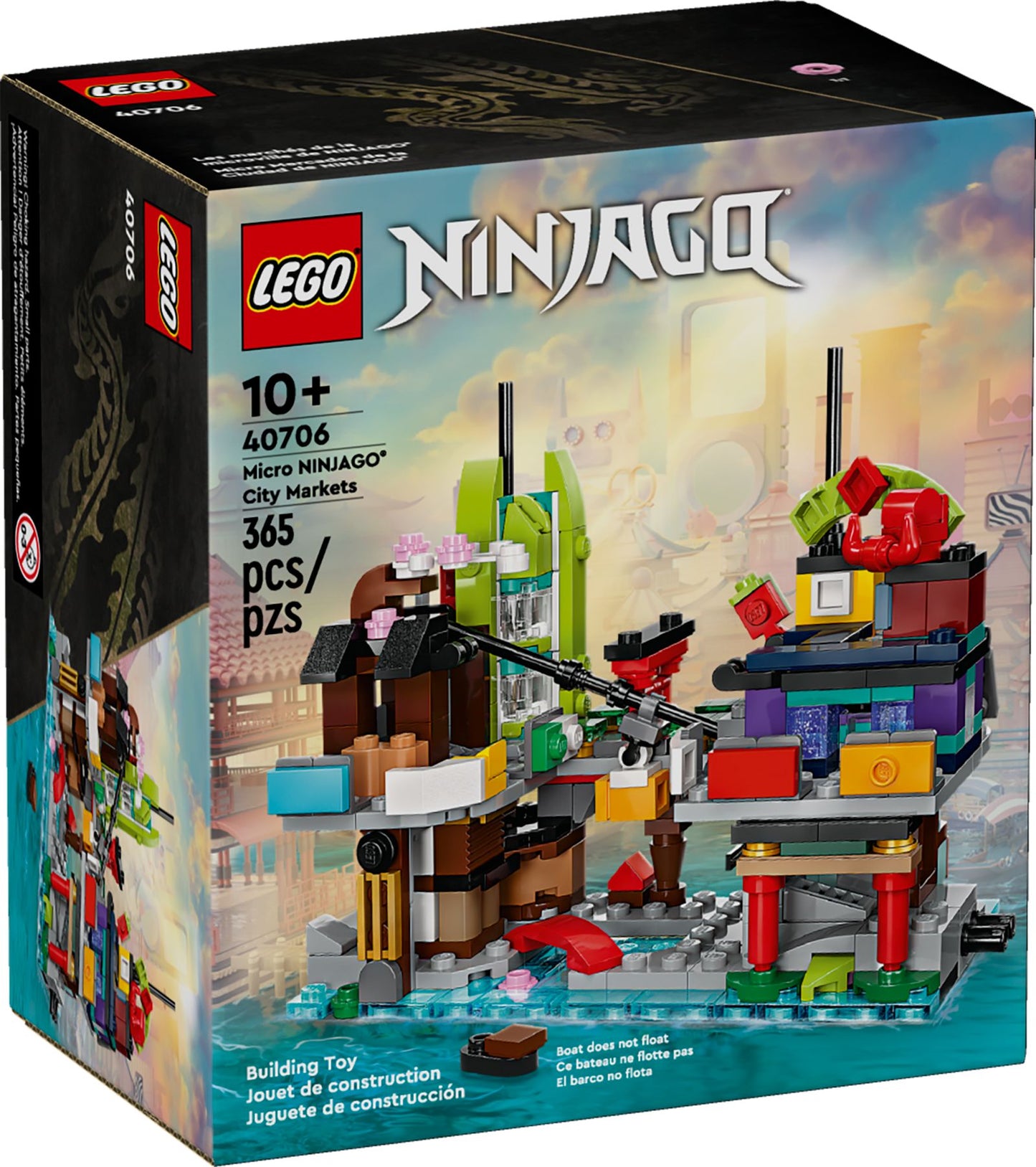 LEGO® Ninjago 40706 Mikromodell der Märkte von NINJAGO® City