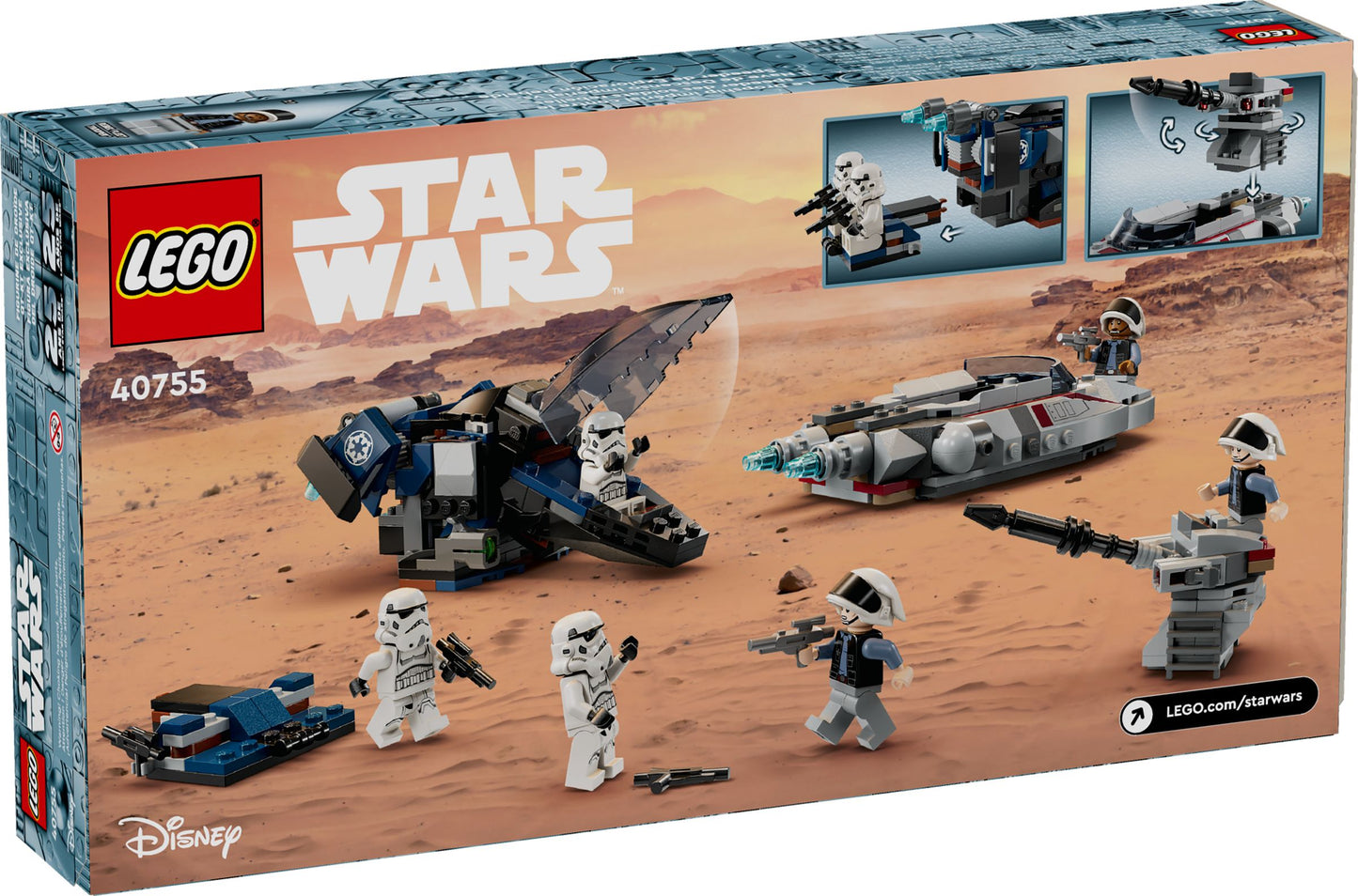 LEGO® Star Wars 40755 Imperial Dropship vs. Rebel Scout Speeder