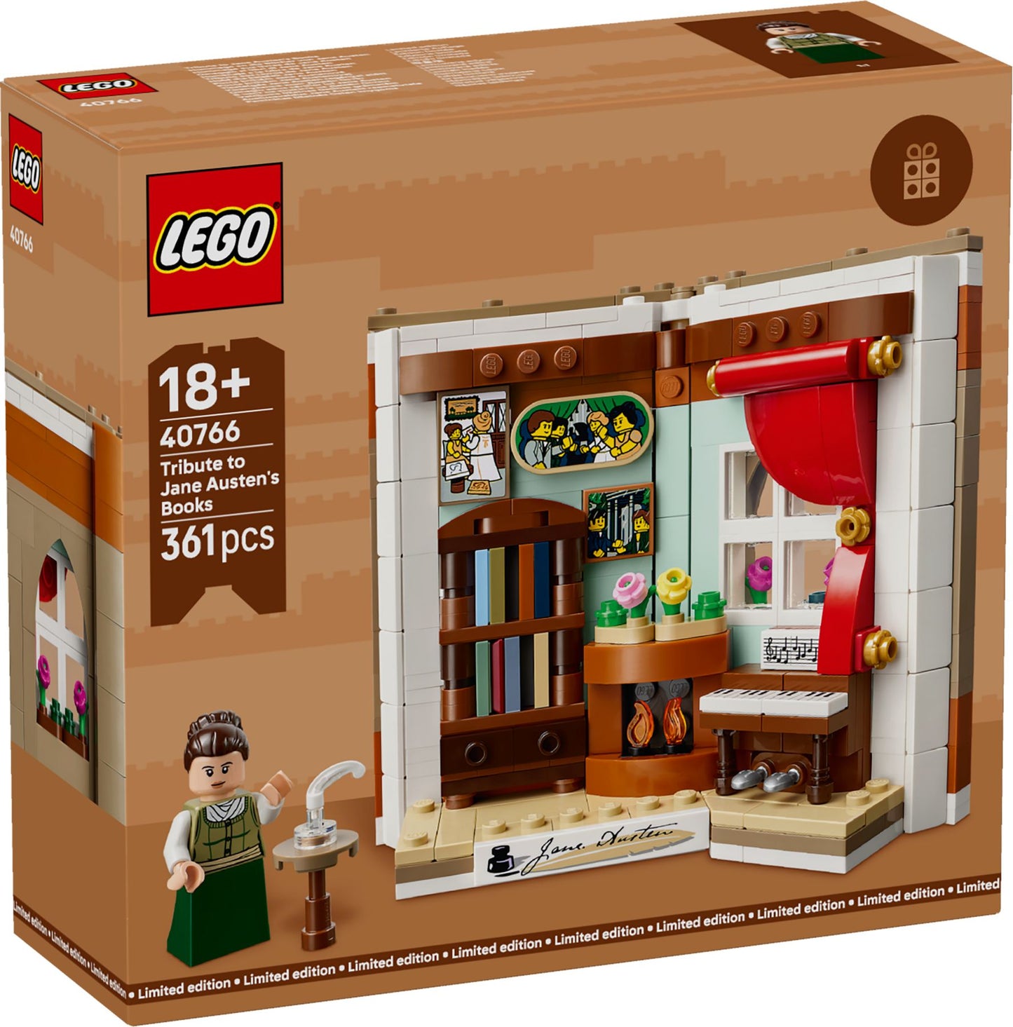 LEGO® Promotional 40766 Hommage an die Bücher von Jane Austen