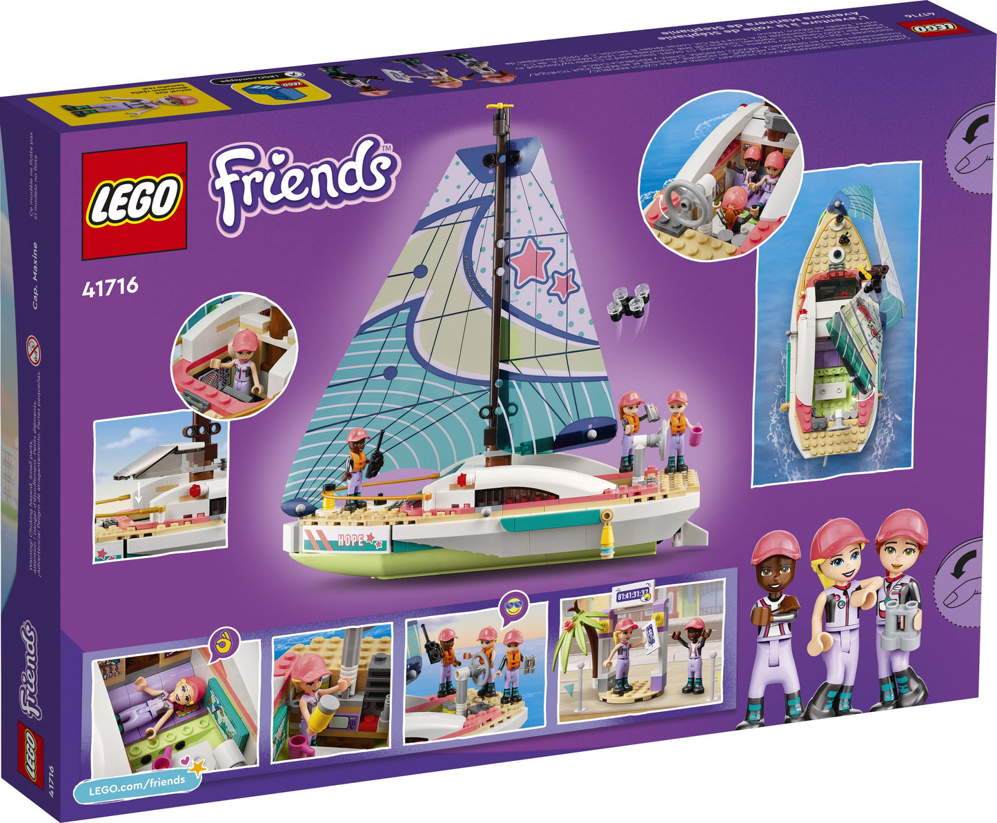 LEGO® Friends 41716 Stephanies Segelabenteuer