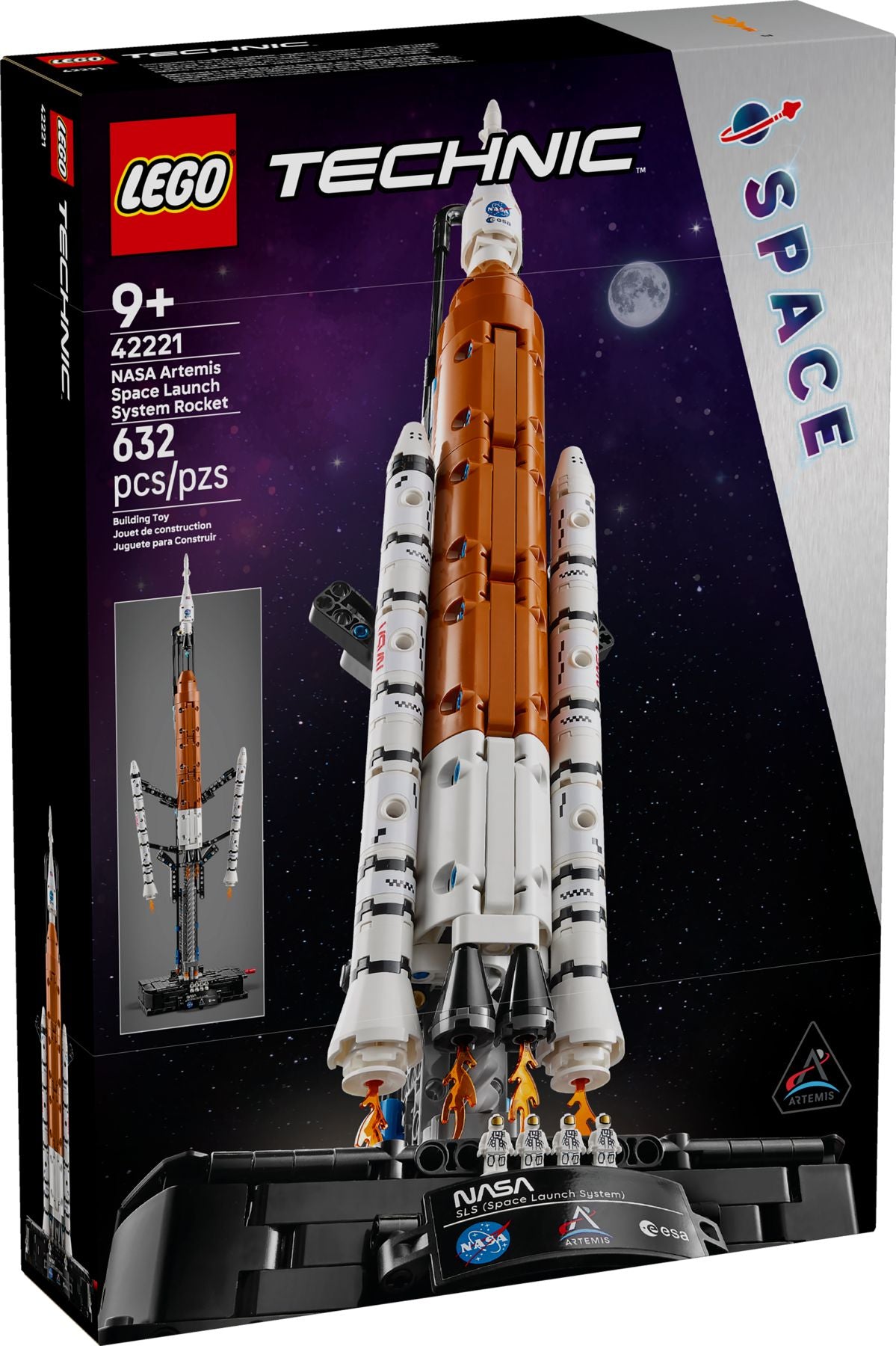 LEGO® Technic 42221 NASA Artemis SLS-Schwerlastrakete