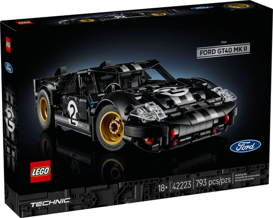 LEGO® Technic 42223 1966 Ford GT40 MKII Rennwagen