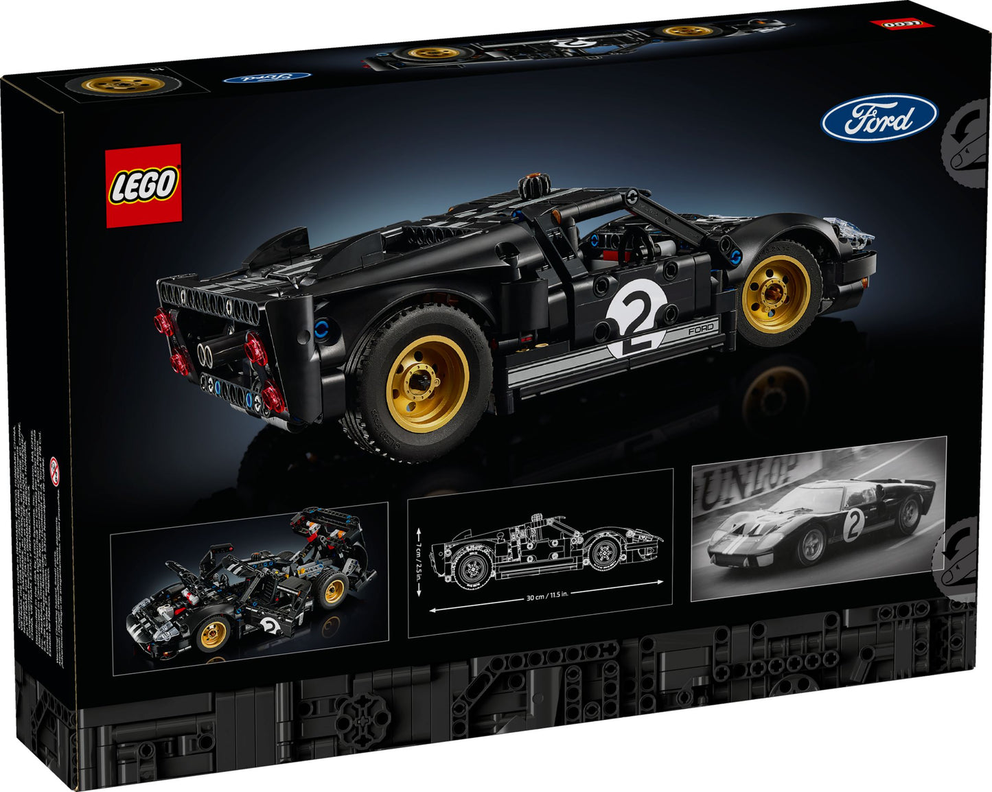 LEGO® Technic 42223 1966 Ford GT40 MKII Rennwagen