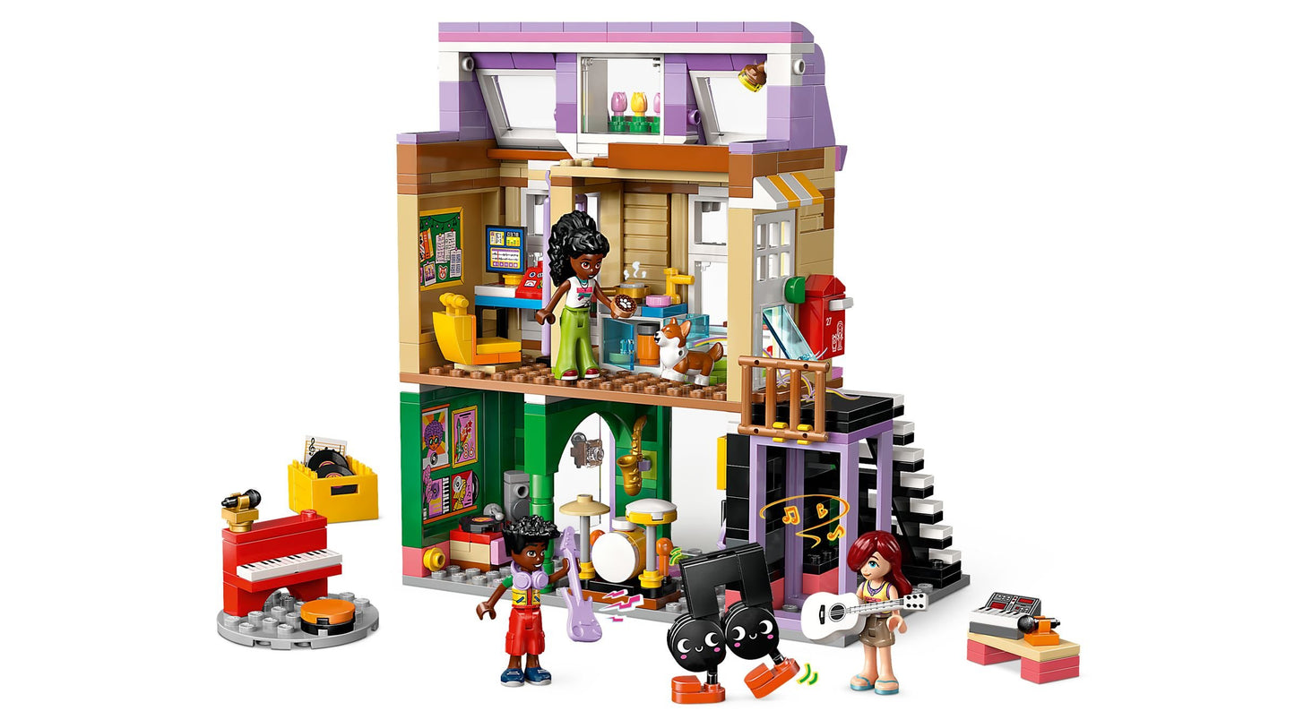 LEGO® Friends 42653 Musikladen & Wohnung