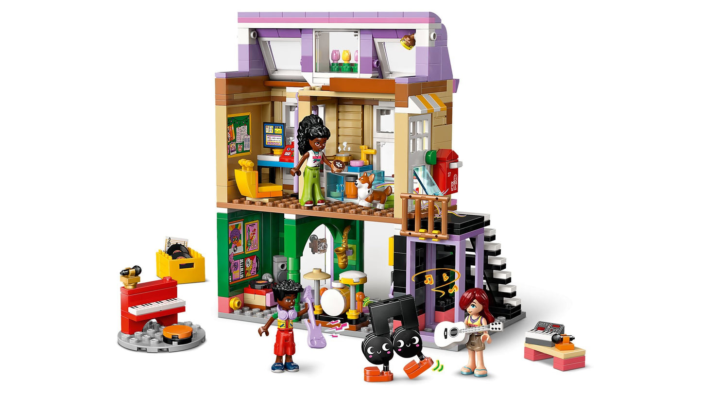 LEGO® Friends 42653 Musikladen & Wohnung