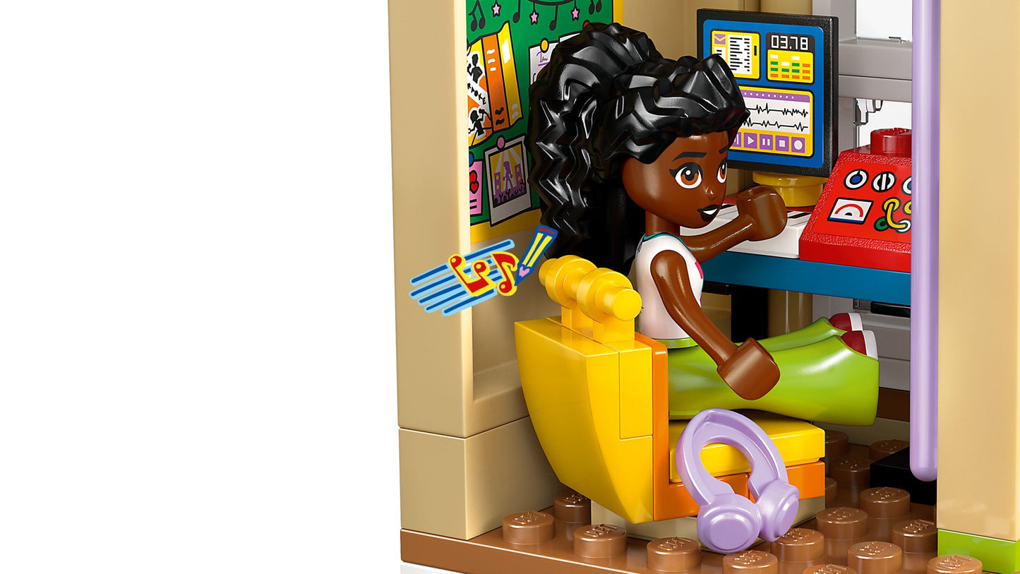 LEGO® Friends 42653 Musikladen & Wohnung