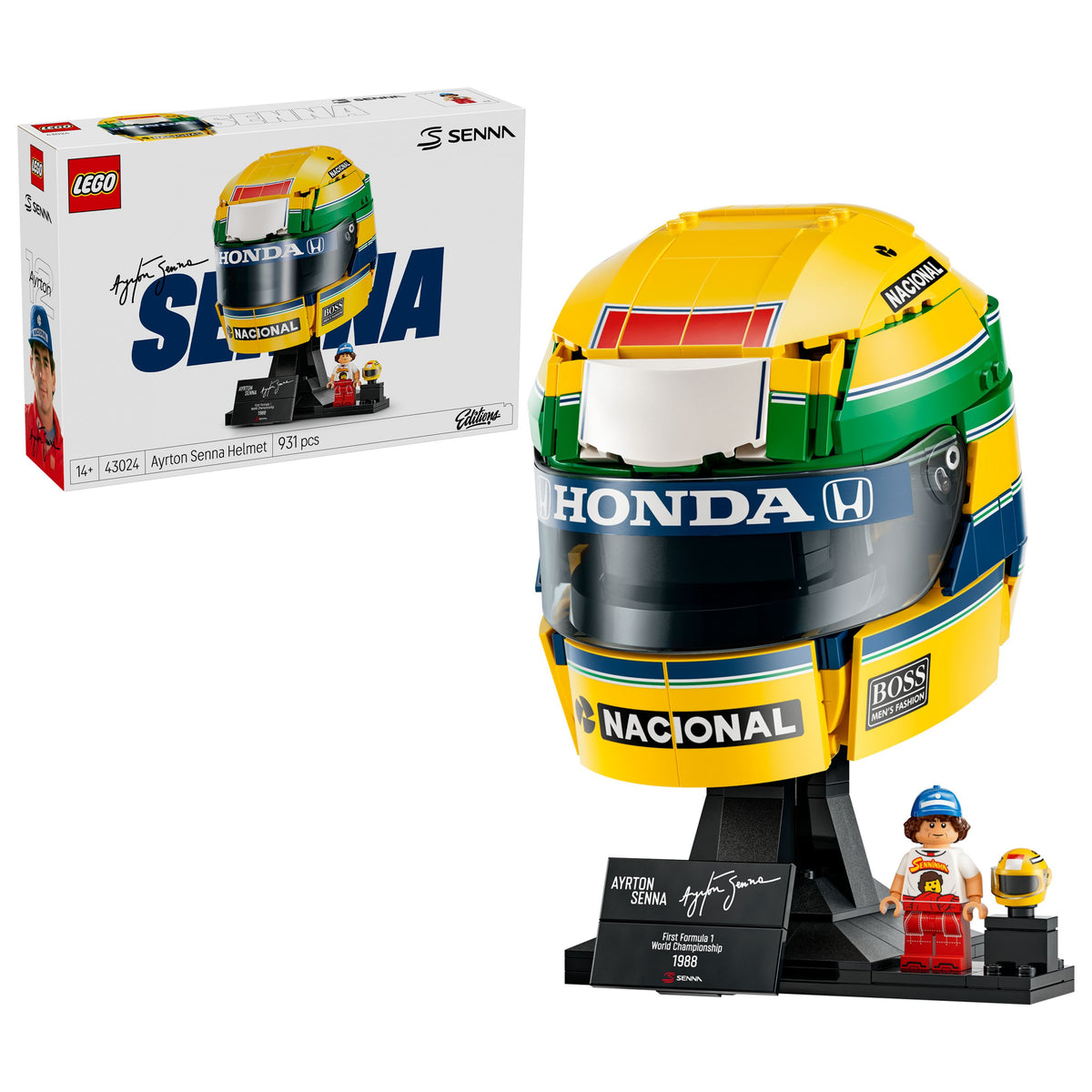 LEGO® Editions 43024 Ayrton Sena Helmet
