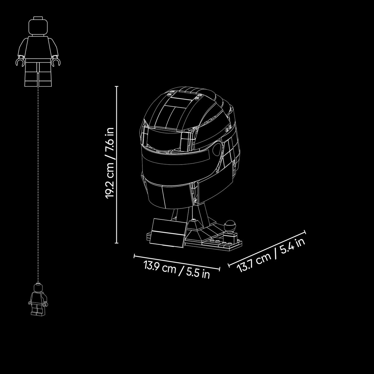 LEGO® Editions 43024 Ayrton Sena Helmet