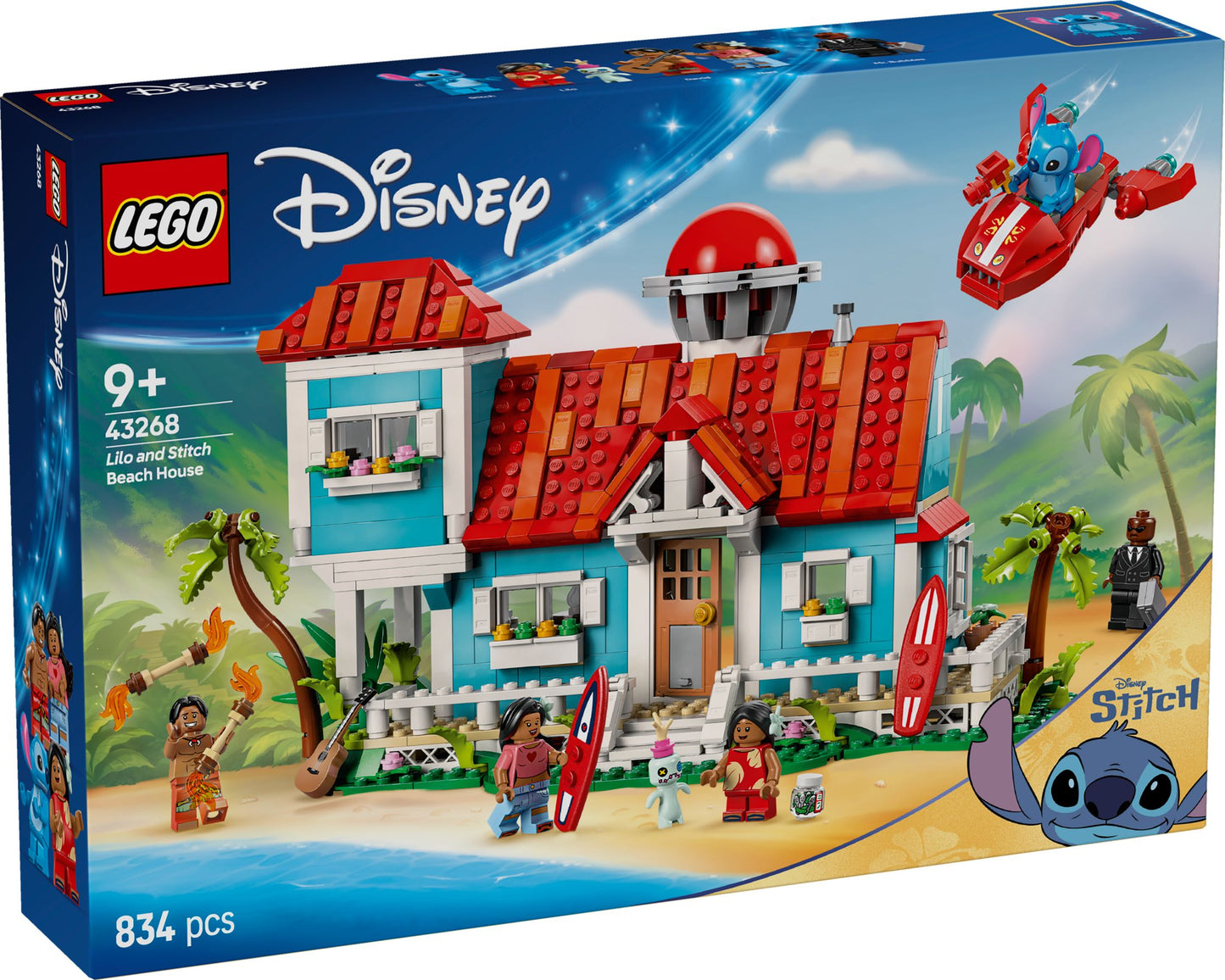 LEGO® Disney 43268 Das Strandhaus aus „Lilo und Stitch“