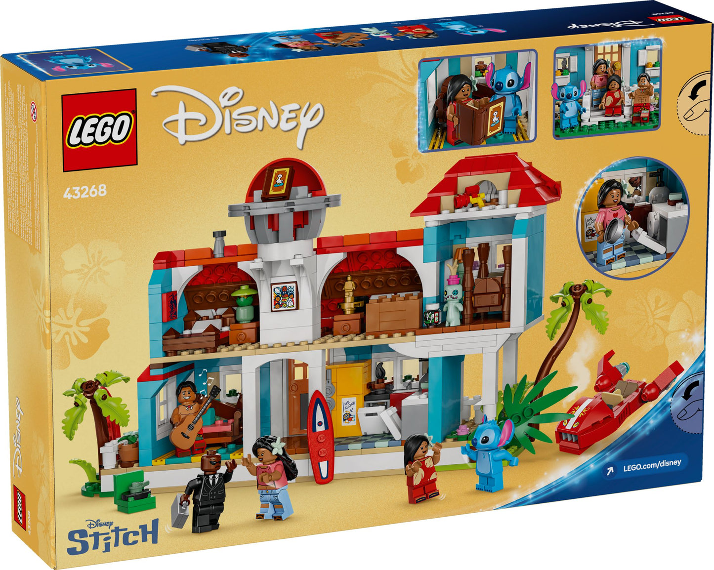 LEGO® Disney 43268 Das Strandhaus aus „Lilo und Stitch“