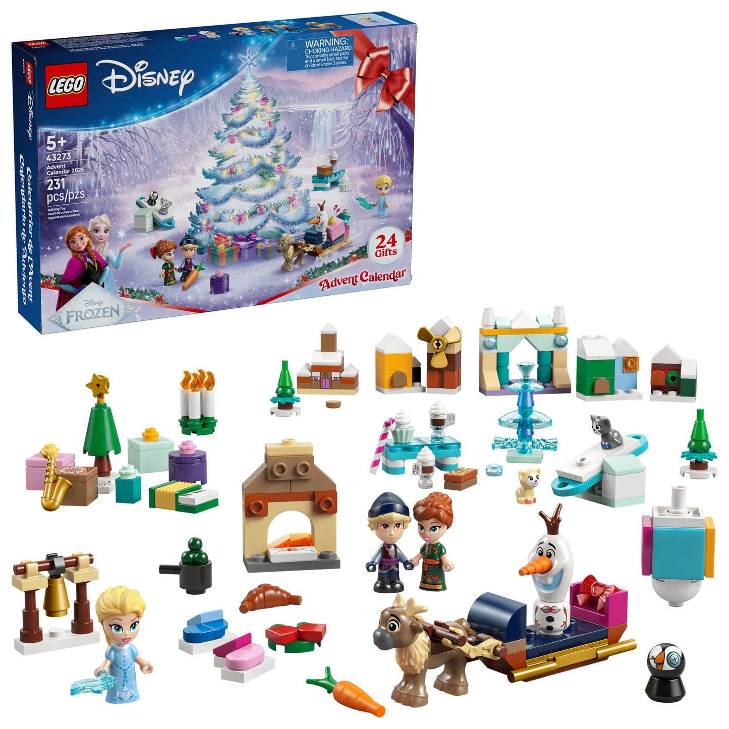 LEGO® Disney 43273│Disney Frozen Adventskalender 2025
