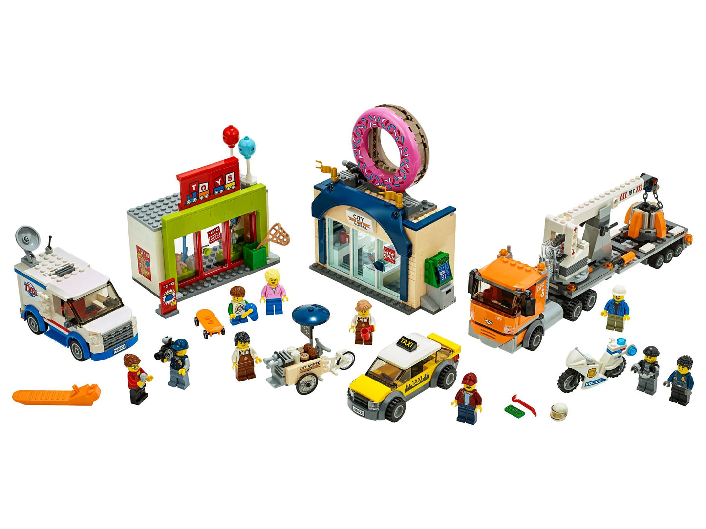 LEGO® City 60233 Große Donut-Shop-Eröffnung