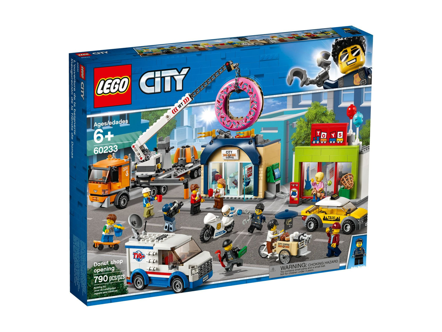 LEGO® City 60233 Große Donut-Shop-Eröffnung