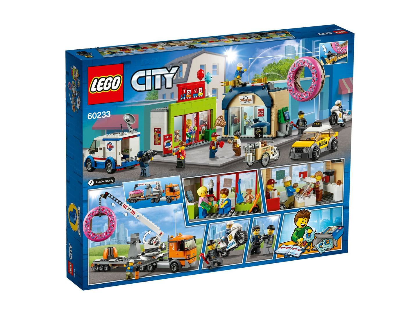 LEGO® City 60233 Große Donut-Shop-Eröffnung