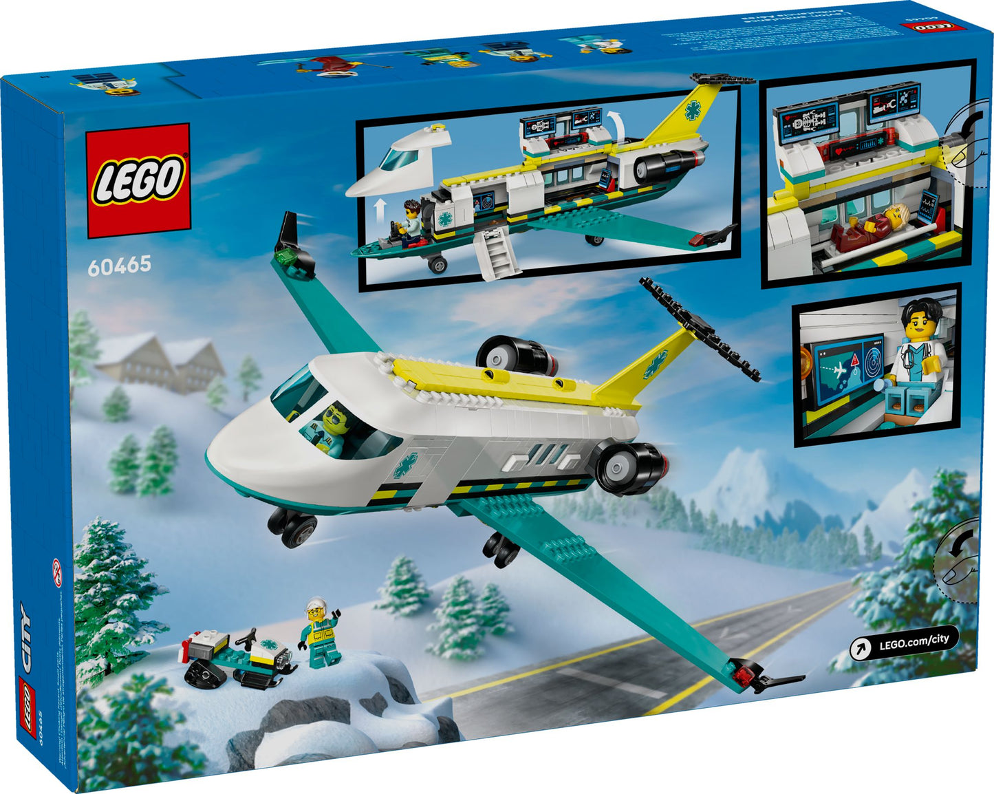 LEGO® City 60465 Notfallrettungsflugzeug
