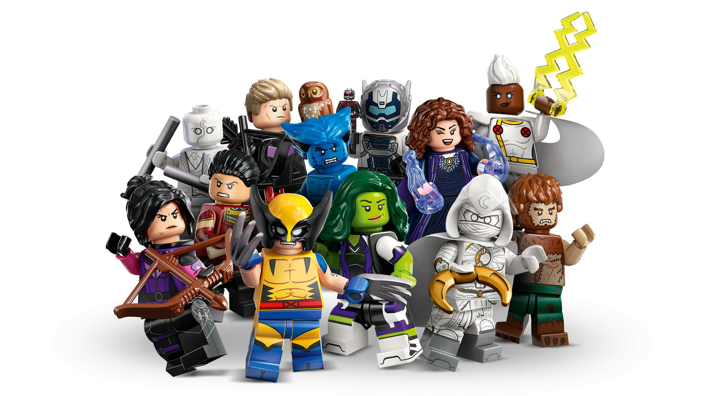 LEGO® Collectable Minifigures 71039 Marvel Minifiguren Serie 2 - 1 kompletter Satz 12 Figuren