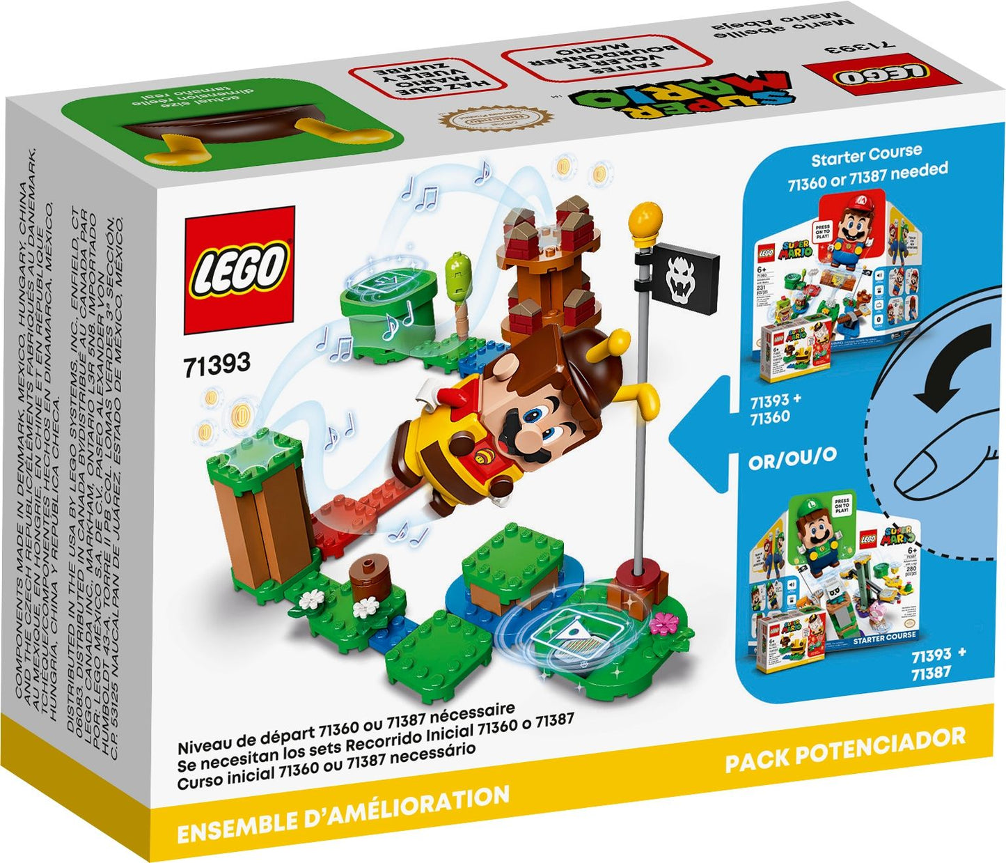 LEGO® Super Mario 71393 Bienen-Mario Anzug