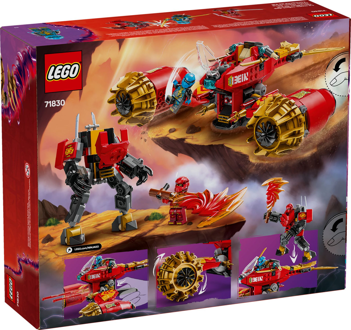 LEGO® Ninjago 71830 Kais Sturmreiter-Mech