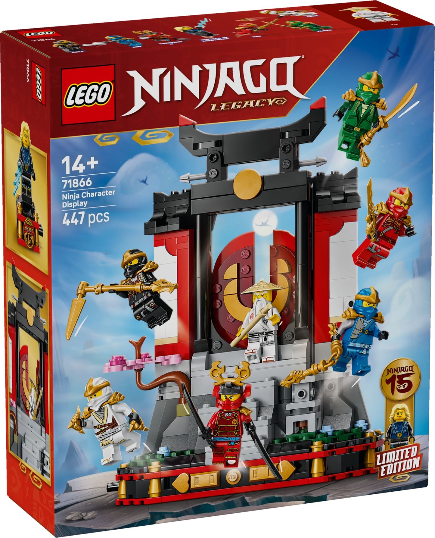 LEGO® Ninjago 15-jähriges Jubiläum: Ninja-Charaktere zum Ausstellen