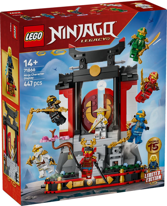 LEGO® Ninjago 15-jähriges Jubiläum: Ninja-Charaktere zum Ausstellen