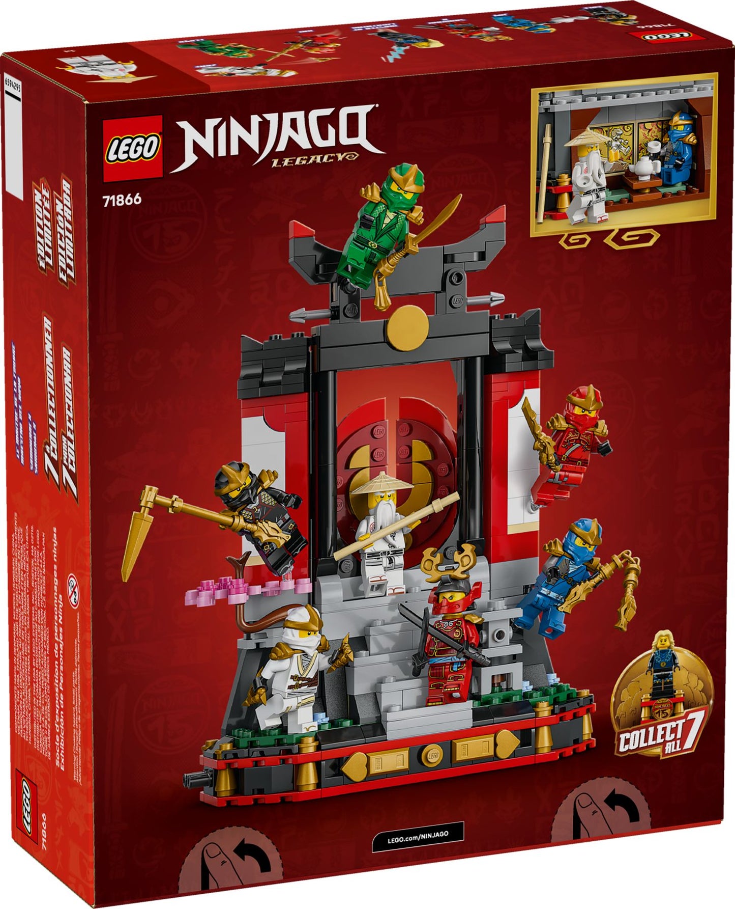 LEGO® Ninjago 15-jähriges Jubiläum: Ninja-Charaktere zum Ausstellen