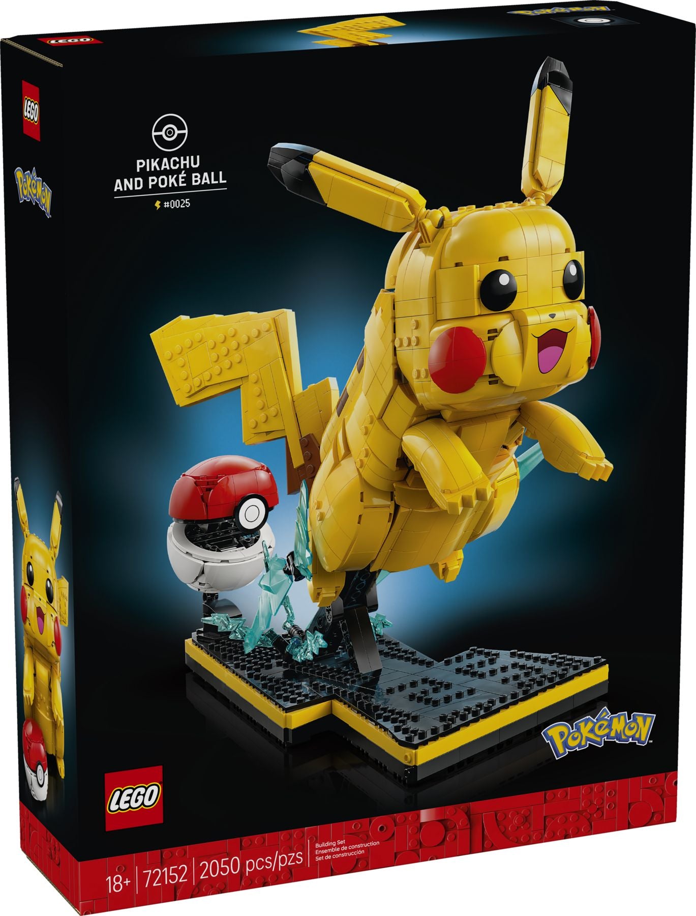 LEGO® Pokémon 72152 Pikachu und Pokéball