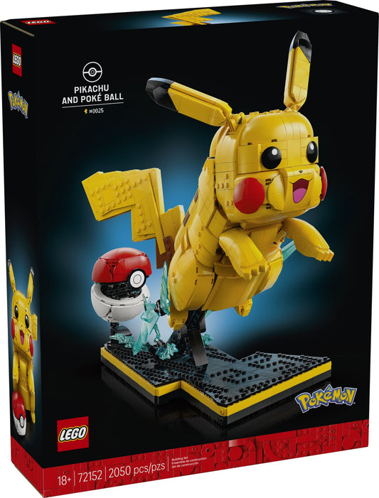 LEGO® Pokémon 72152 Pikachu und Pokéball