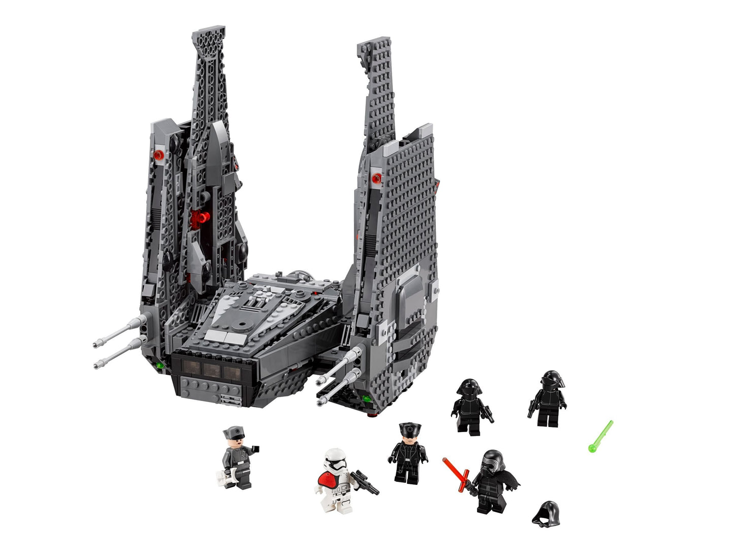 LEGO® Star Wars 75104 Kylo Ren’s Command Shuttle™ - gebraucht mit Figuren 100% komplett ohne BA/OVP