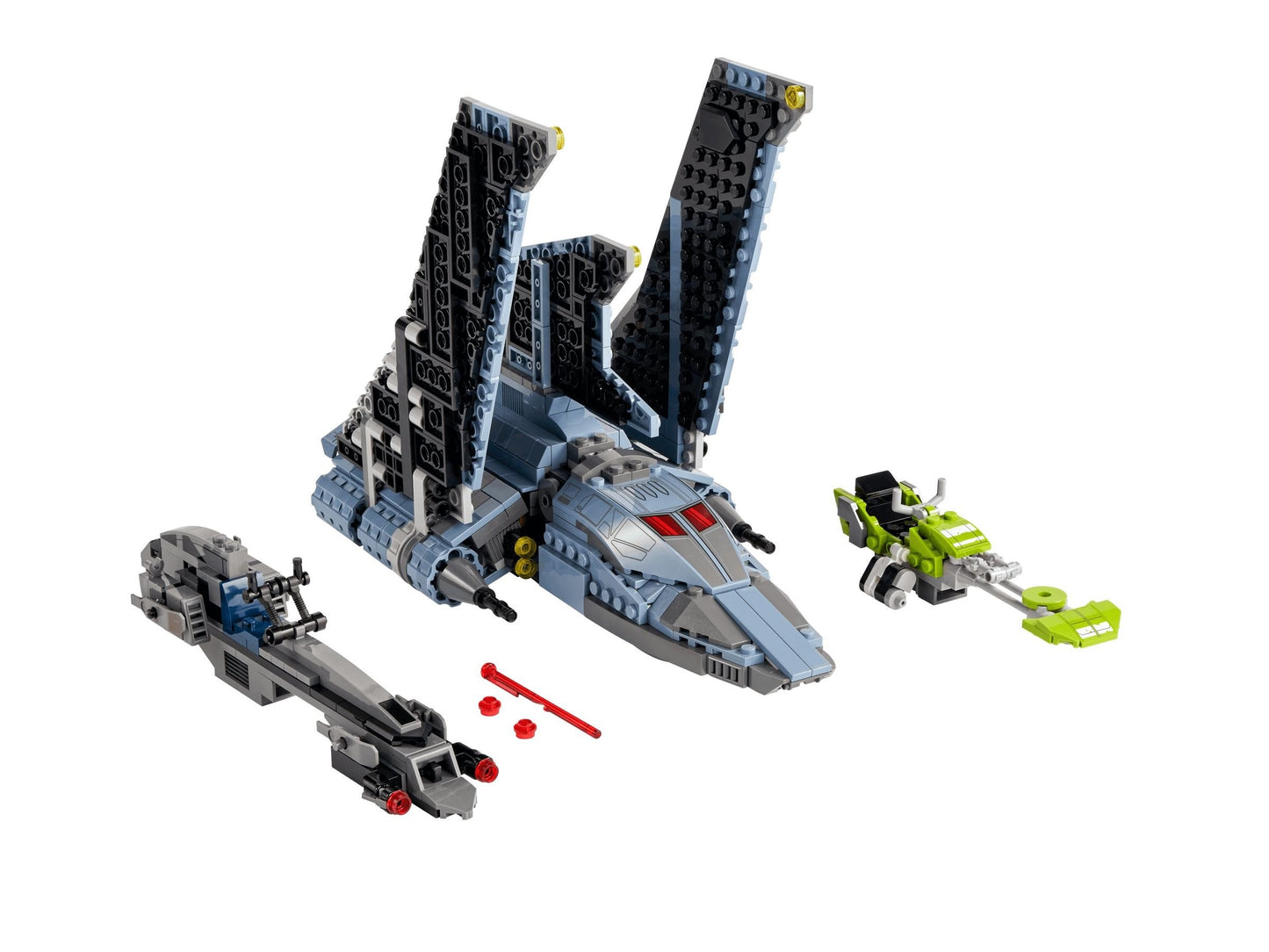 LEGO® Star Wars 75314 Angriffsshuttle aus The Bad Batch™ - gebraucht mit BA ohne Figuren und ohne OVP 100%