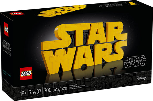 LEGO® Star Wars 75407 Star Wars™ Logo aus LEGO Steinen *nachbestellt*