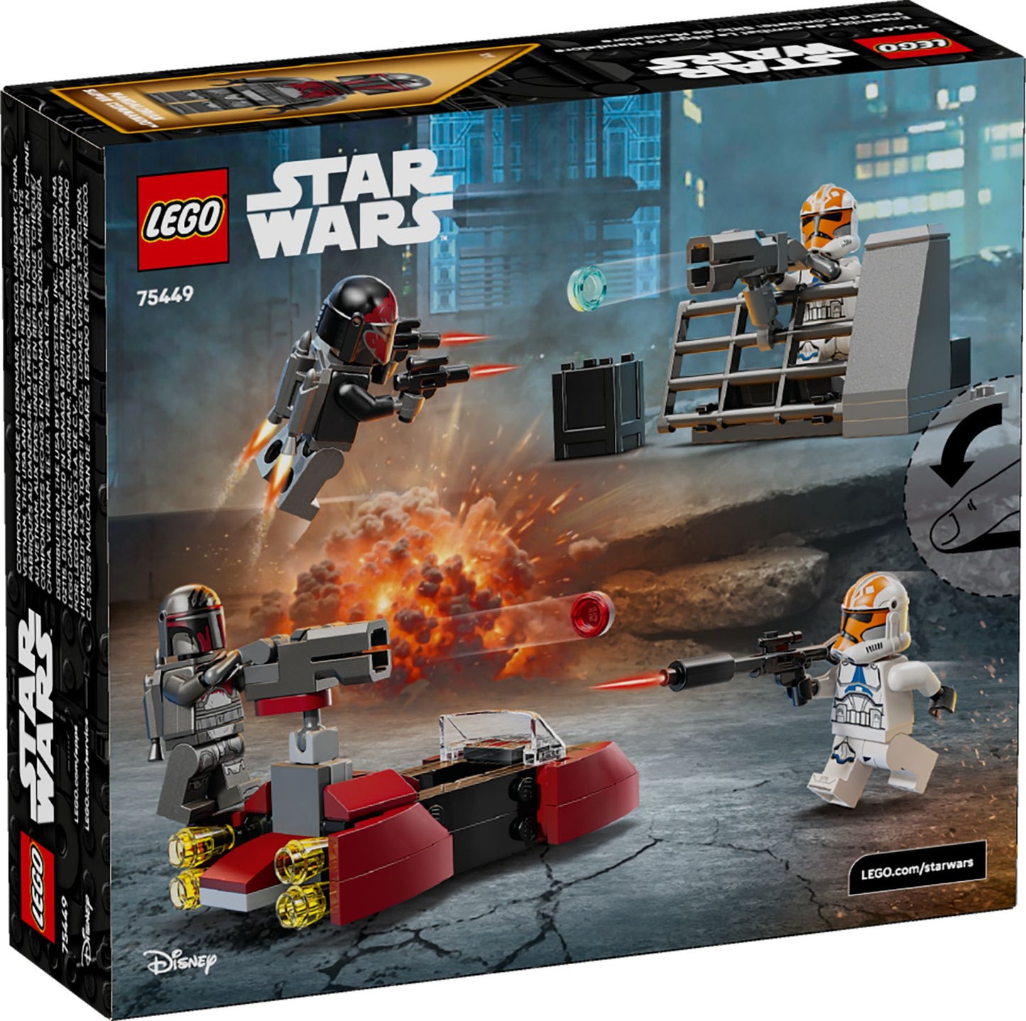 LEGO® Star Wars 75449 Belagerung von Mandalore Battle Pack