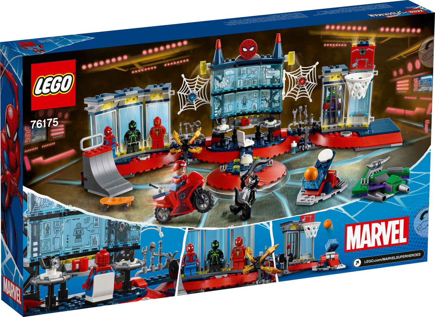 LEGO® Super Heroes 76175 Angriff auf Spider-Mans Versteck