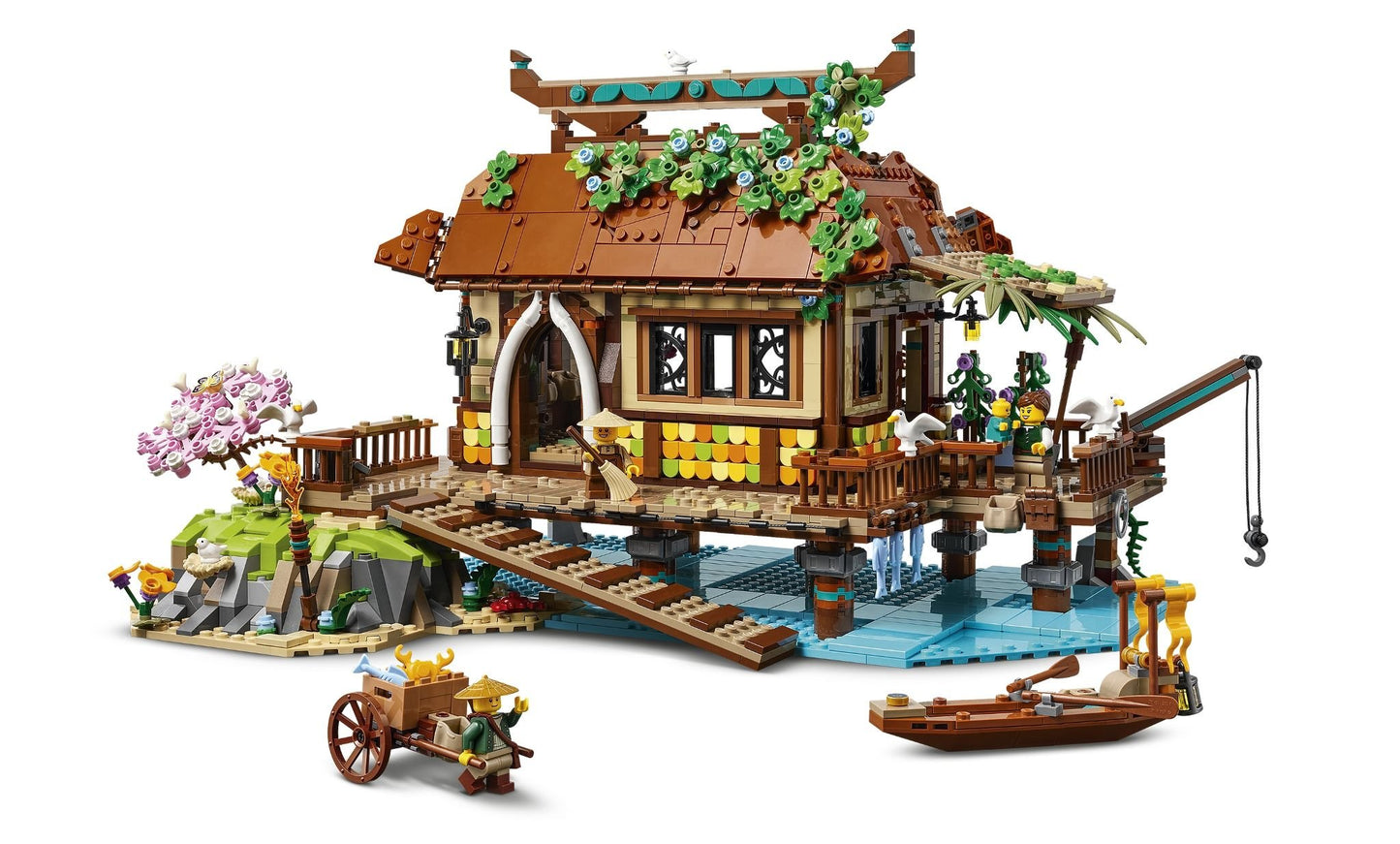 LEGO® Bricklink 910036 Pfahlbau am Meer