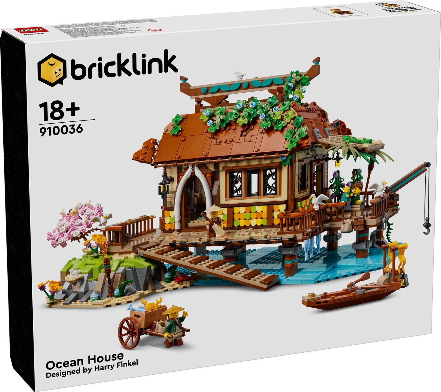LEGO® Bricklink 910036 Pfahlbau am Meer