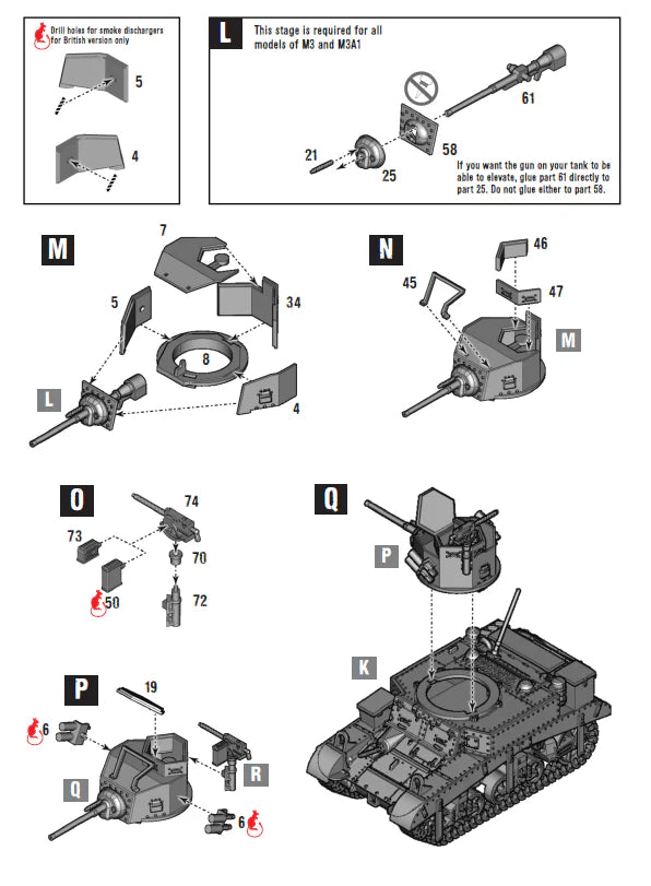 Bolt Action - M3 Stuart - 402013002