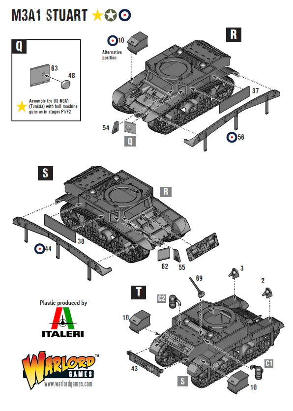 Bolt Action - M3 Stuart - 402013002