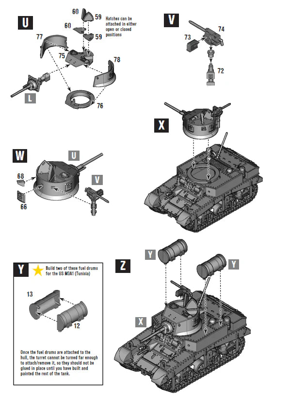 Bolt Action - M3 Stuart - 402013002