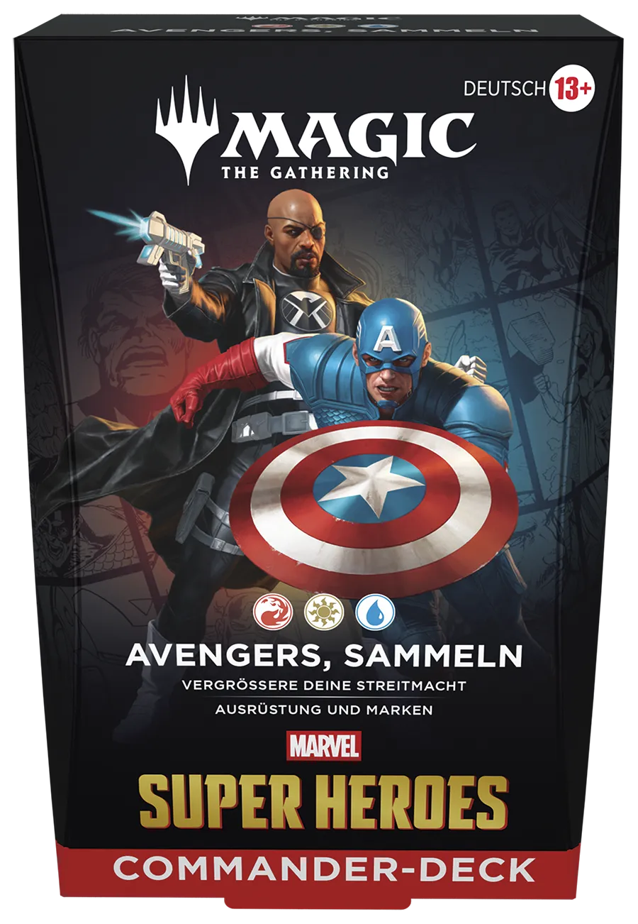 MtG - Marvel Super Heroes Avengers, sammeln Commander Deck - DE
