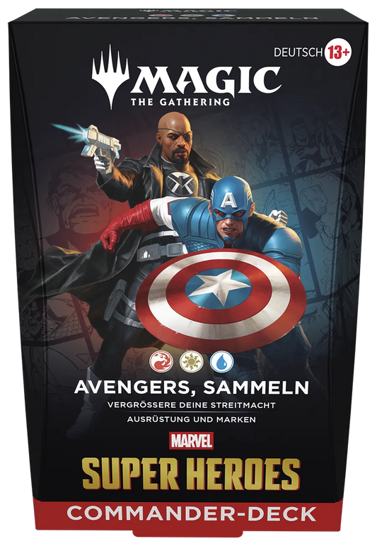 MtG - Marvel Super Heroes Avengers, sammeln Commander Deck - DE
