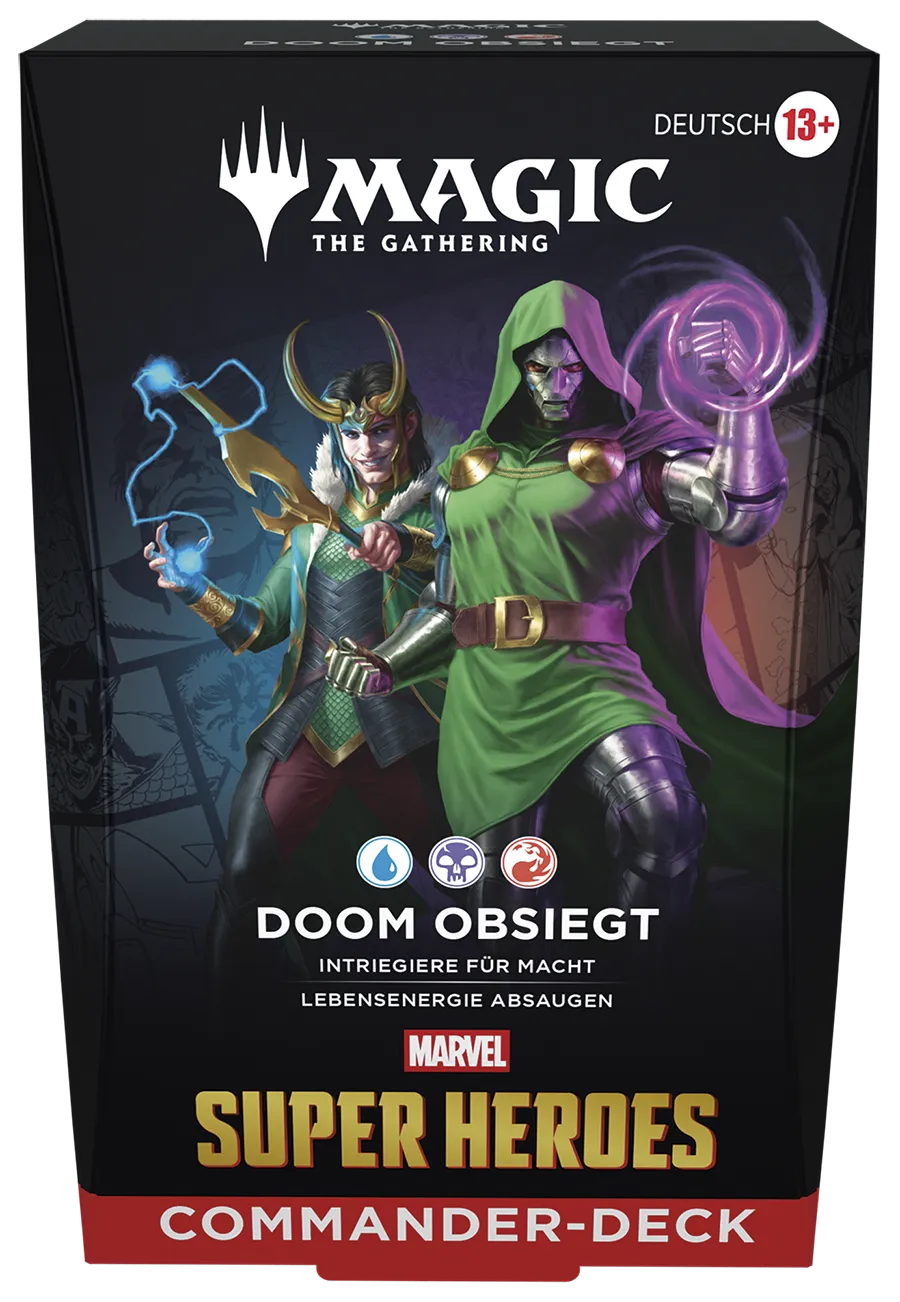 MtG - Marvel Super Heroes Doom obsiegt Commander Deck - DE