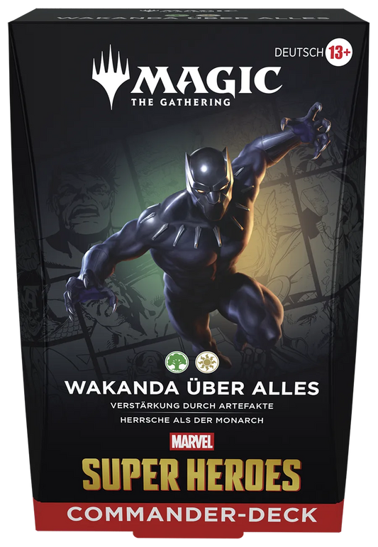 MtG - Marvel Super Heroes Wakanda über alles Commander Deck - DE