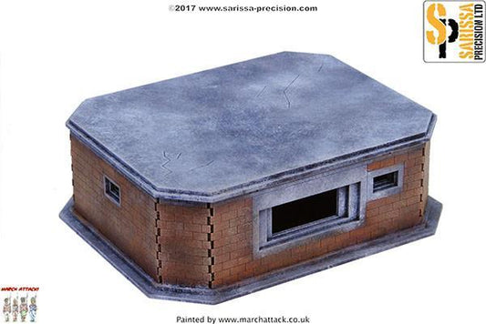 Sarissa Hobby & Terrain - Artillery Bunker - N090