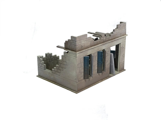 Sarissa Hobby & Terrain - Small Destroyed North Africa House (T) - N110