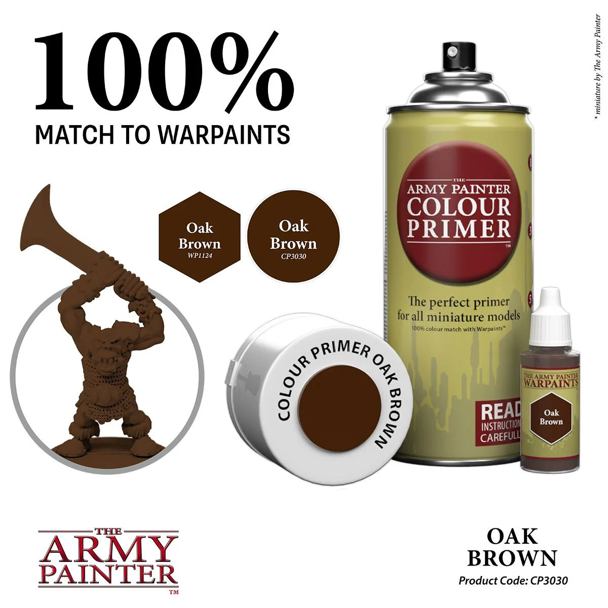 The Army Painter: Colour Primer: Oak Brown spray - CP3030
