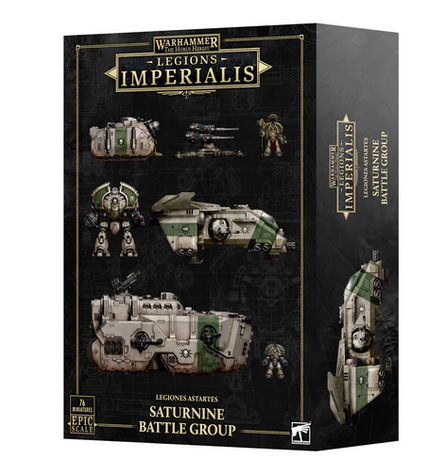 Warhammer Legiones Imperialis Saturnine Battle Group Legiones Astartes