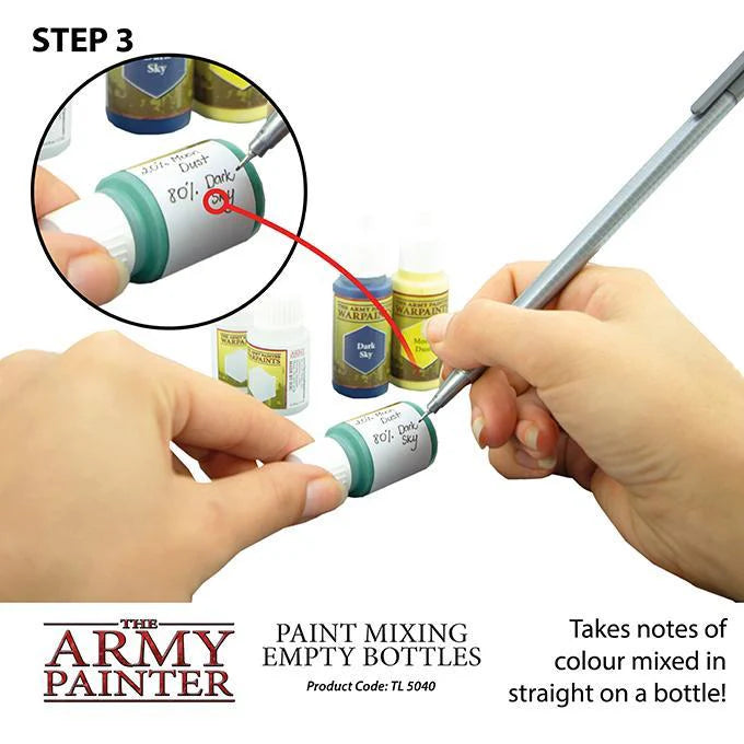 The Army Painter - Paint Mixing Empty Bottles (TL5040)