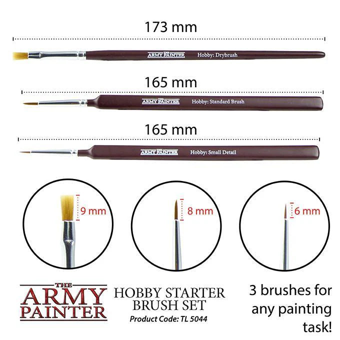 The Army Painter -  Hobby Starter Brush Set (TL5044)