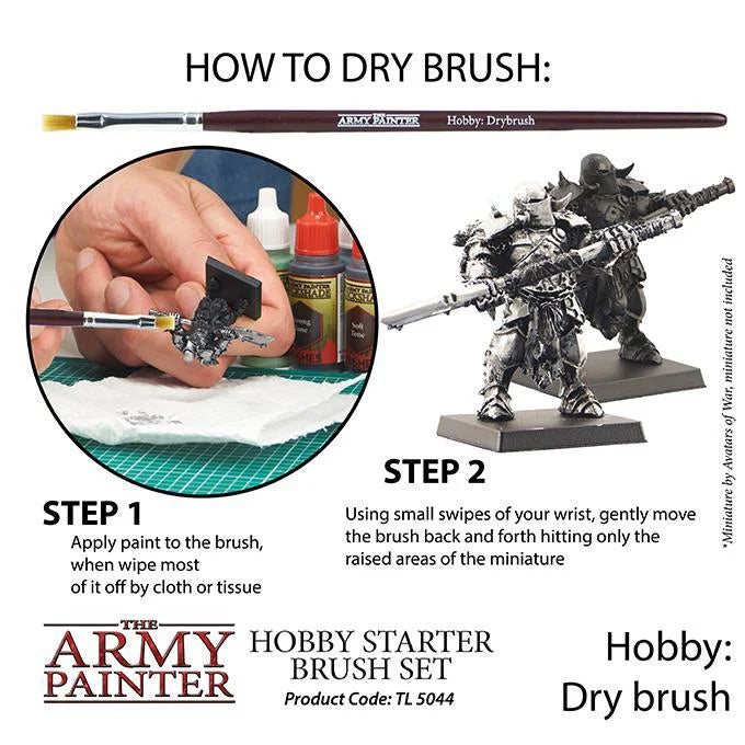 The Army Painter -  Hobby Starter Brush Set (TL5044)