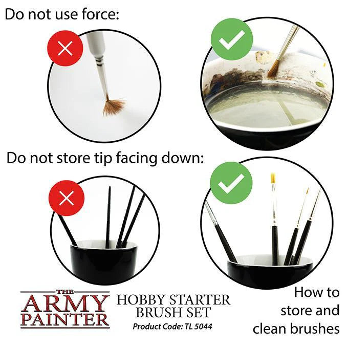 The Army Painter -  Hobby Starter Brush Set (TL5044)